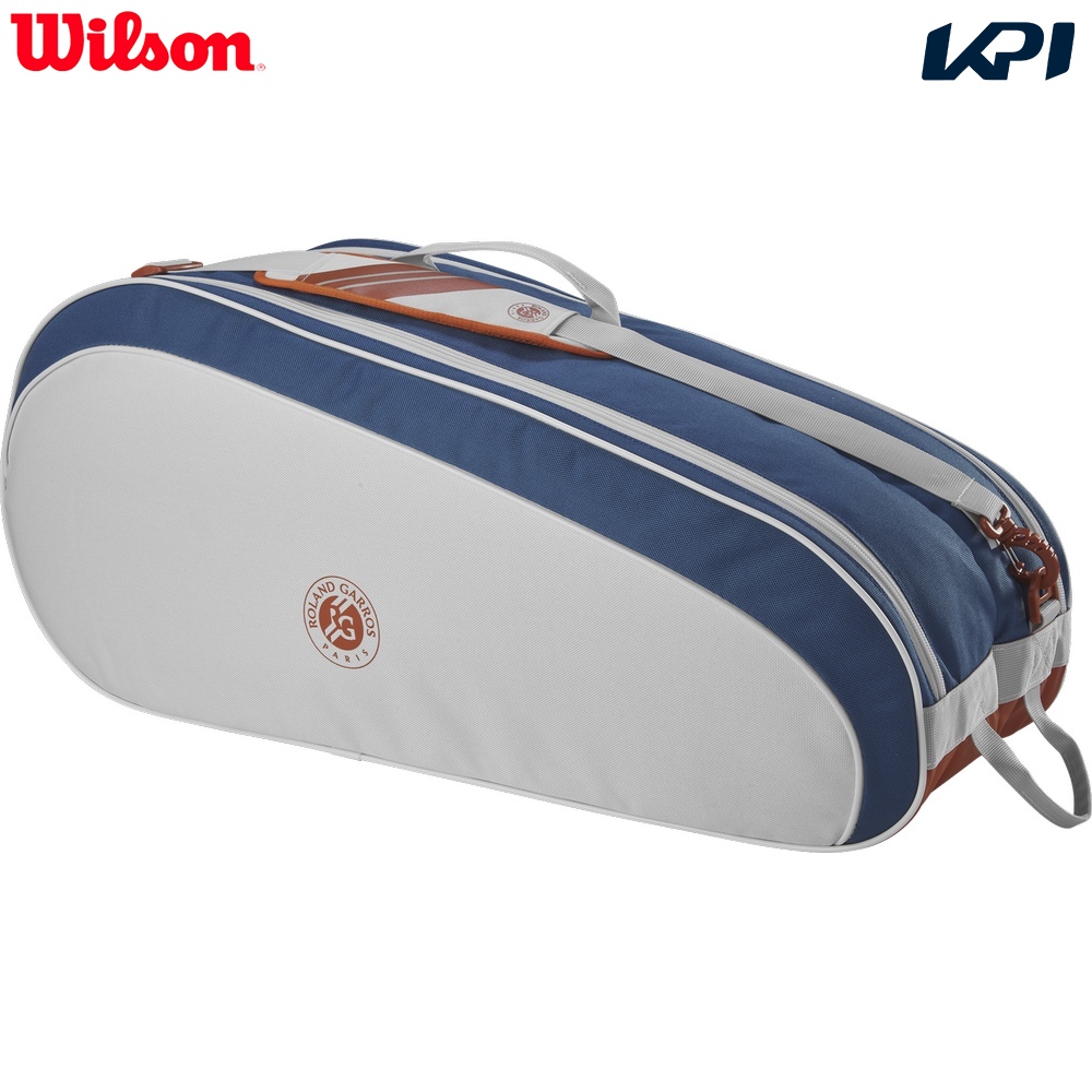 『即日出荷』ウイルソン Wilson テニスバッグ・ケース  ROLAND GARROS 2024 ローランギャロス TEAM 6PK チーム ラケットバッグ WR8031401001