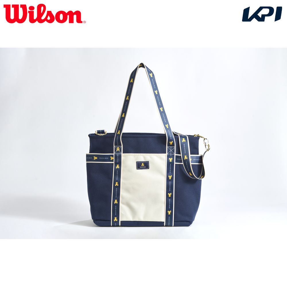 ウイルソン Wilson テニスバッグ・ケース    BEAR JPN COLLECTION TOTE Navy ベアジャパンコレクション トート WR8048002001