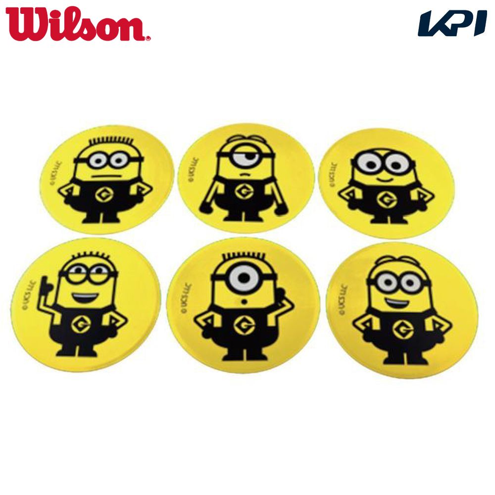 『即日出荷』ウイルソン Wilson テニスアクセサリー  MINIONS MARKER SPOTS ミニオンズ 2023 マーカースポット WR8418201001