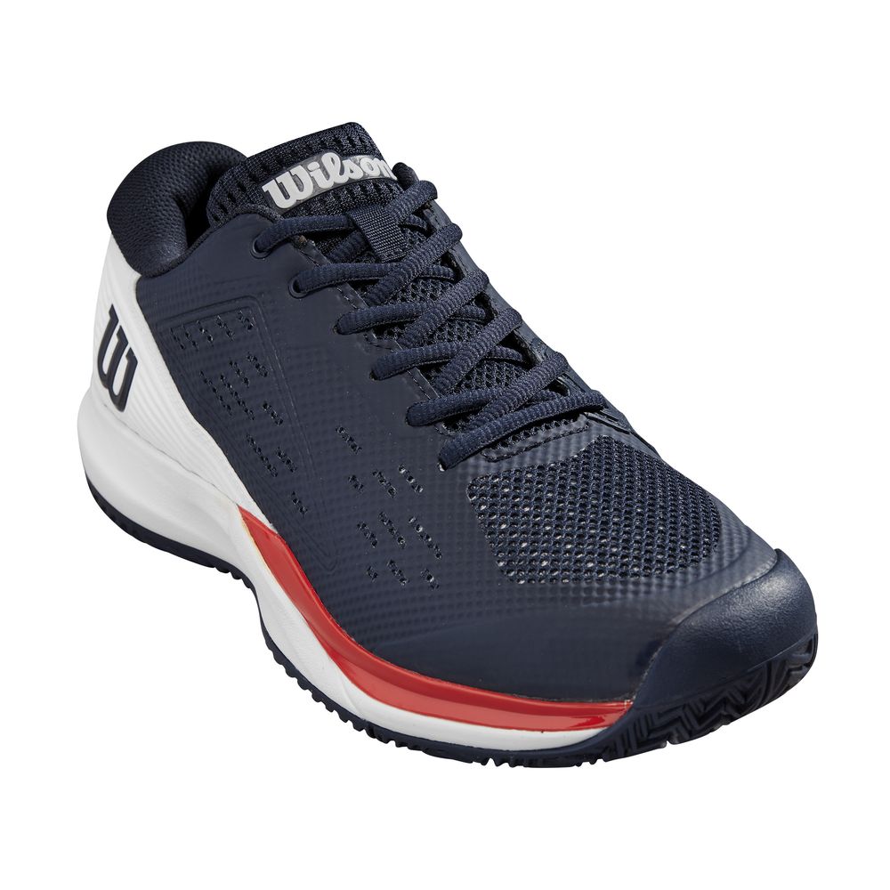 ウイルソン Wilson テニスシューズ メンズ   RUSH PRO ACE OMNI Navy Bl ラッシュプロエースオムニ WRS334130 2024SS | Wilson | 02