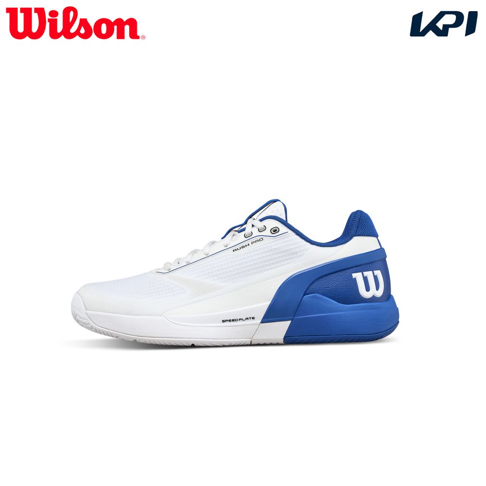 Wilson（ウイルソン） テニスシューズ メンズ RUSH PRO 5 Wh/D V Blue