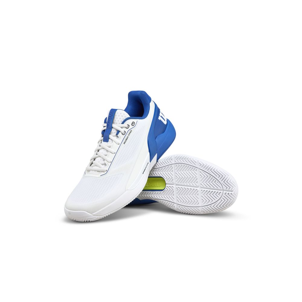 Wilson（ウイルソン） テニスシューズ メンズ RUSH PRO 5 Wh/D V Blue