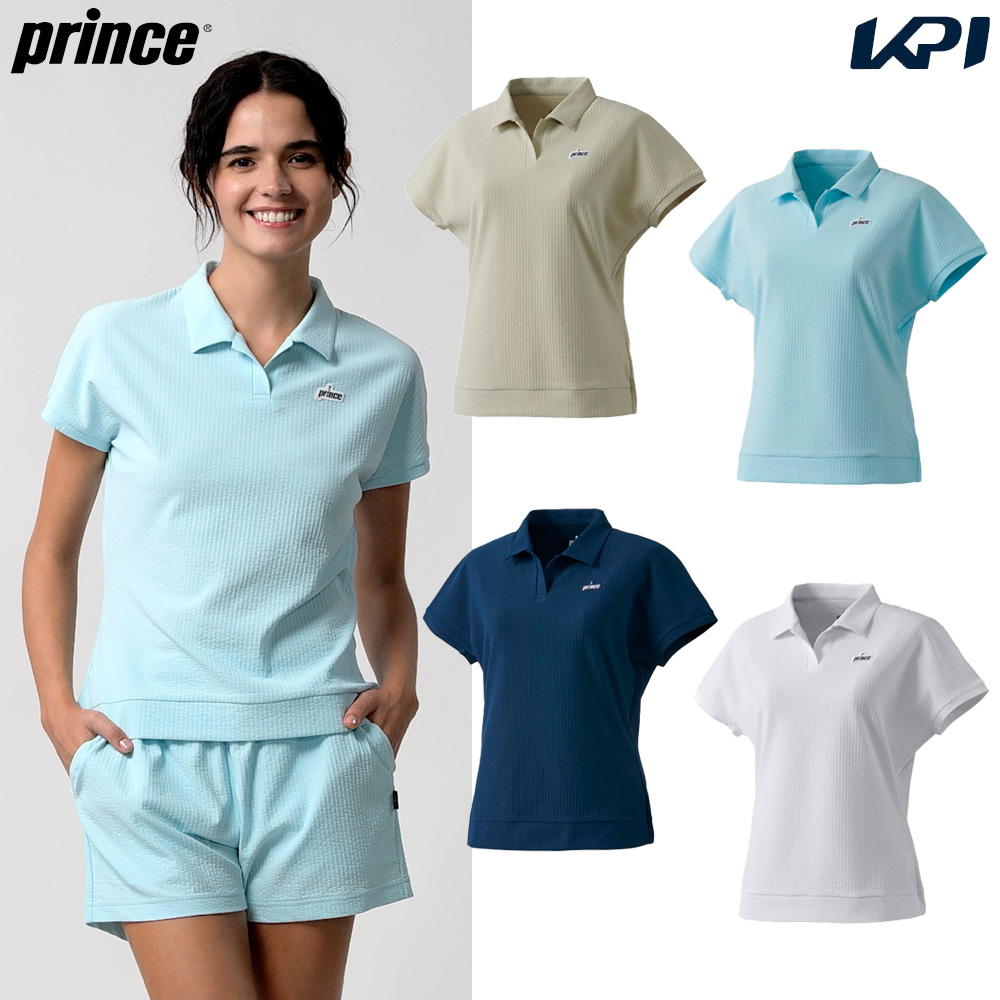 プリンス Prince テニスウェア レディース   ポロシャツ WS4151 2024SS