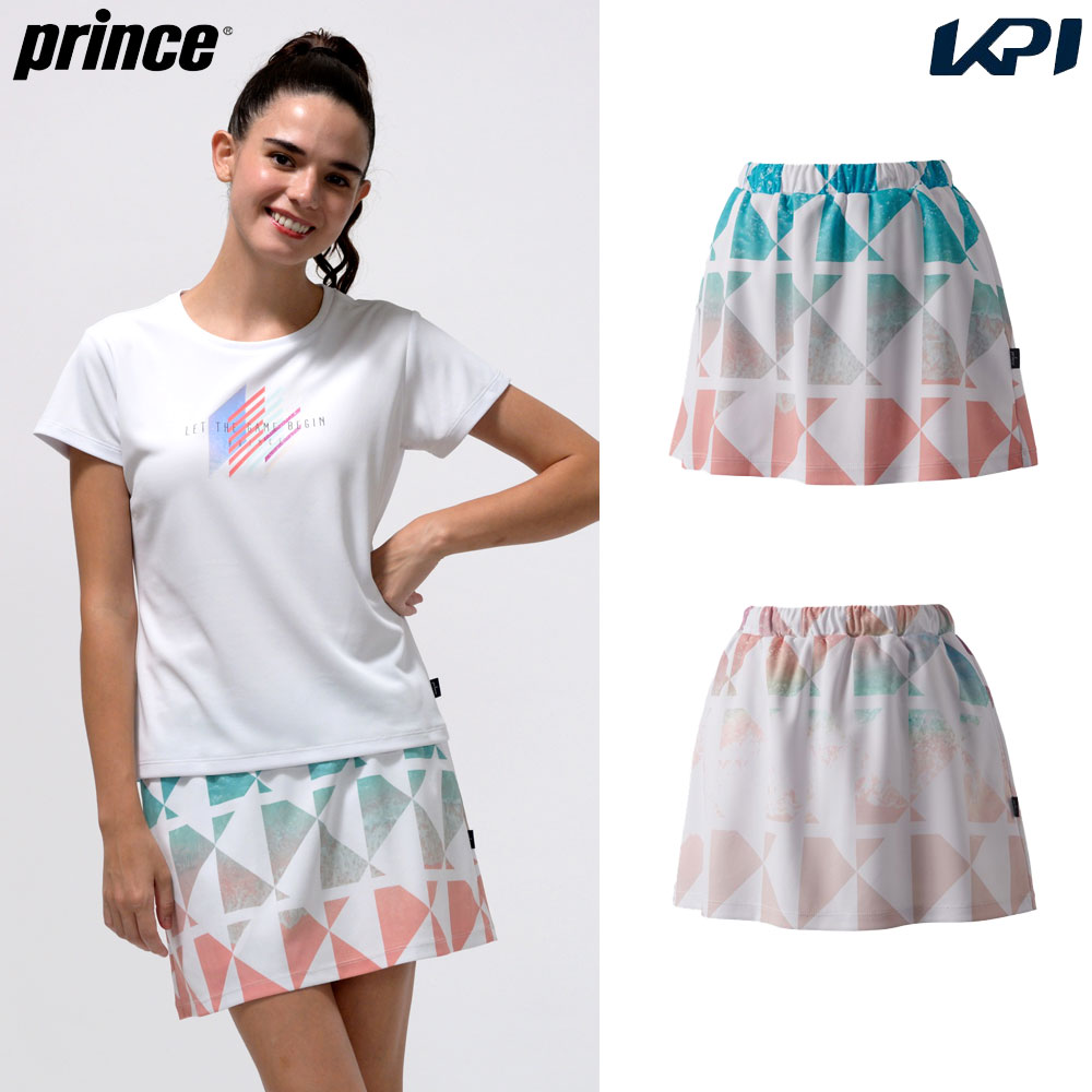 プリンス Prince テニスウェア レディース   スカート WS5322 2025SS | Prince