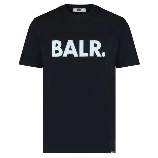 BALR. ボーラー Tシャツ メンズ 半袖 ロゴ ブラック BRAND STRAIGHT T-SH...
