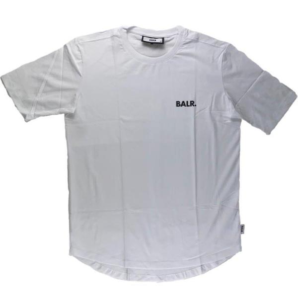 BALR. ボーラー Tシャツ メンズ 半袖 ワンポイント ロゴ ATHLETIC SMALL BRANDED CHEST T-SHIRT B1112-1050-WHT｜sportsx｜02