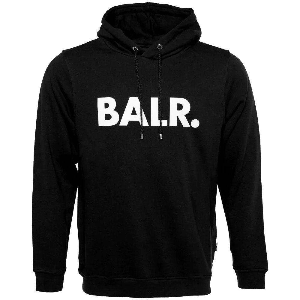 BALR. ボーラー パーカー メンズ ロゴ プルオーバー ブラック Brand Straight ...