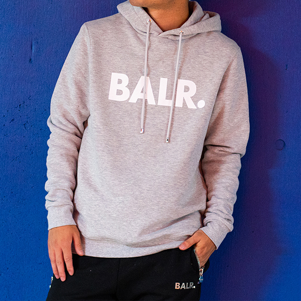 BALR. ボーラー パーカー メンズ ロゴ プルオーバー Brand Straight