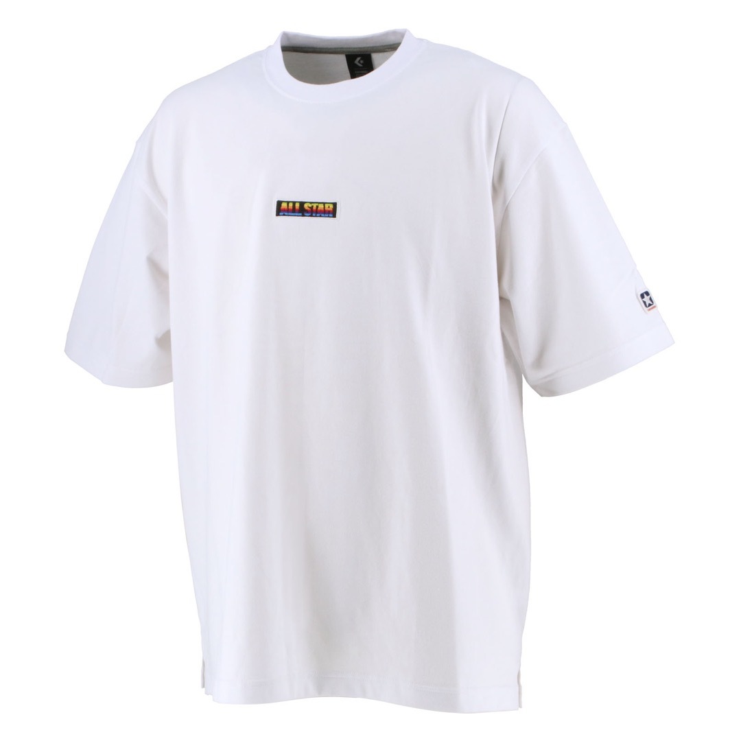 コンバース Tシャツ 半袖 メンズ クルーネック バックプリント CA221386-1100