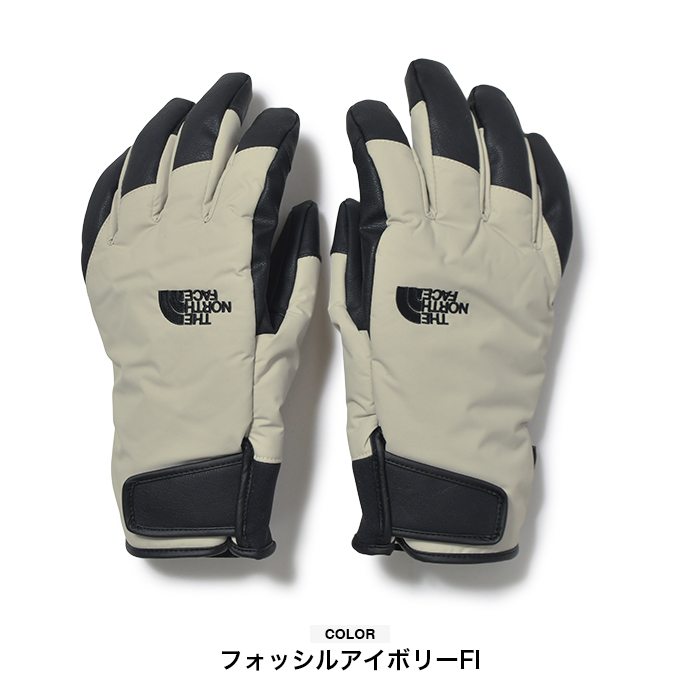 ノースフェイス 手袋 スマホ メンズ レディース THE NORTH FACE ザ・ノース・フェイス フェイキーグローブ スキー スノーボード スノボ グローブ レザー 革 暖かい 防水 防寒 スマホ対応 滑り止め アウトドア 自転車 ブランド 大きいサイズ 黒 オレンジ 白 迷彩 NN62513 THE NORTH FACE（ザ ノースフェイス） ノースフェイス 手袋 スマホ対応