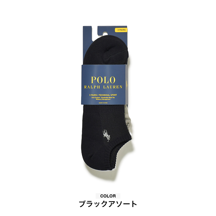 POLO RALPH LAUREN ラルフローレン 靴下 メンズ アンクル