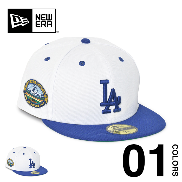NEW ERA（ニューエラ） キャップ ドジャース 59FIFTY サイドパッチ 50