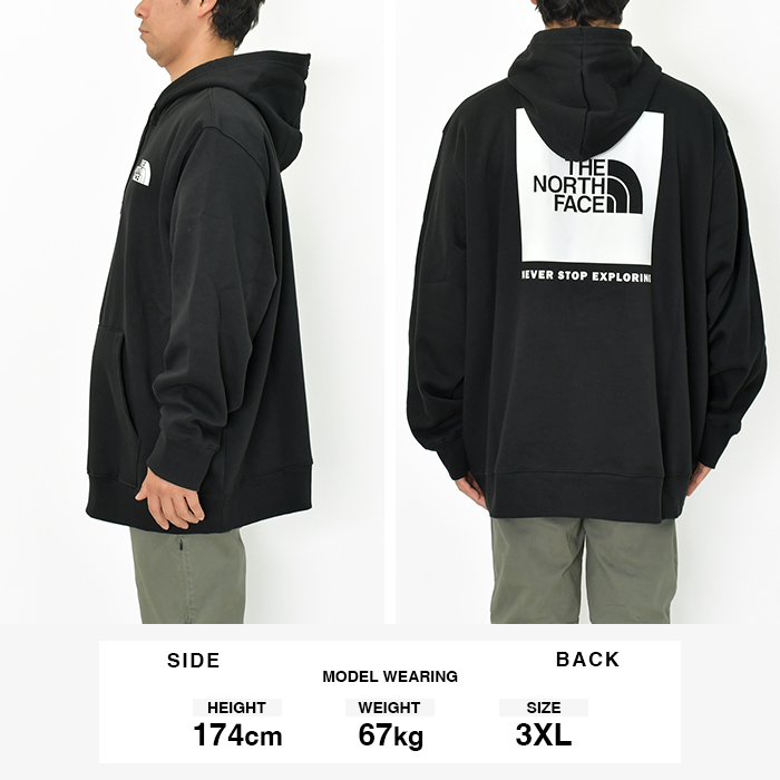 ノースフェイス パーカー メンズ 大きいサイズ THE NORTH FACE 