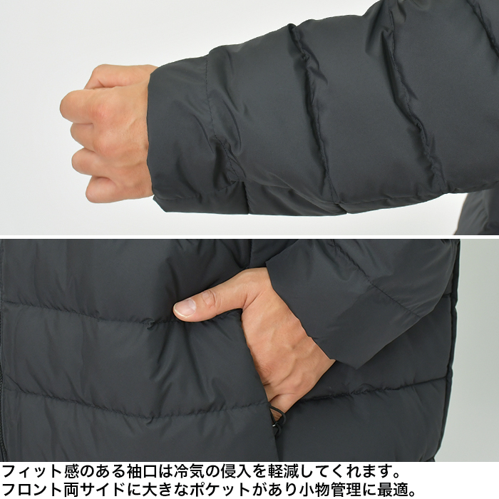 ノースフェイス ダウン ジャケット メンズ 大きいサイズ THE NORTH FACE Big Aconcagua3 Hoodie USAモデル  ビッグサイズ ブラック 黒 3XL 4XL 5XL