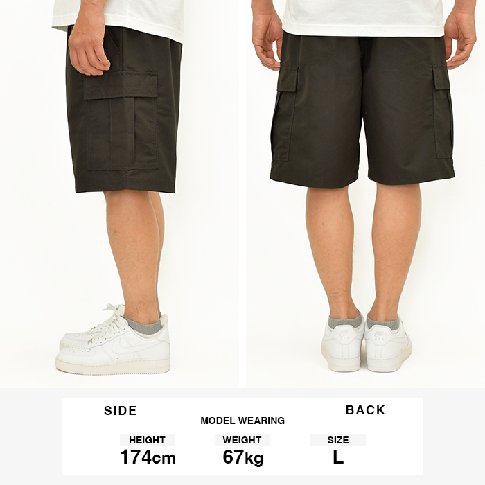 【CHAMPION】レディースストリングカーゴショートパンツ Champion チャンピオン カーゴショーツ メンズ レディース