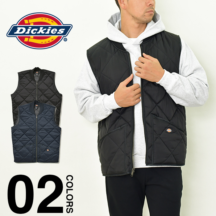 ディッキーズ ベスト DICKIES メンズ 大きいサイズ 中綿 ダイヤモンド キルテッド ナイロンベスト キルティングベスト ワークベスト  ビッグサイズ 防寒 アウター :top-dc-te242:スポットチェックヤフー店 - 通販 - Yahoo!ショッピング