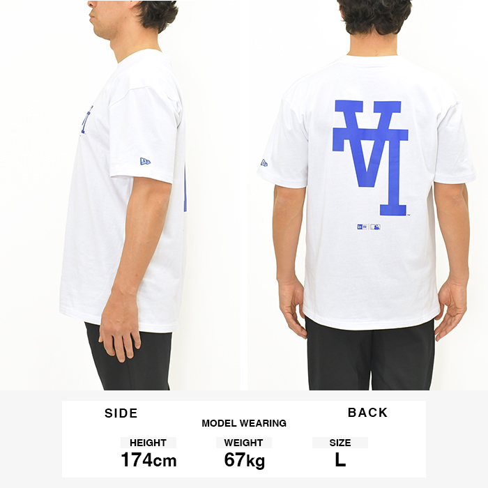 【レア】逆さロゴ Tシャツ★LA ドジャース★完売前に！★追跡付 レア】逆さロゴ Tシャツ☆LA ドジャース☆完売前に！☆追跡付 楽天
