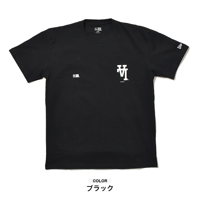 ニューエラ Tシャツ Lサイズ ドジャース LA ブラック 【NEW ERA(ニューエラ)】MLBロサンゼルス・ドジャース