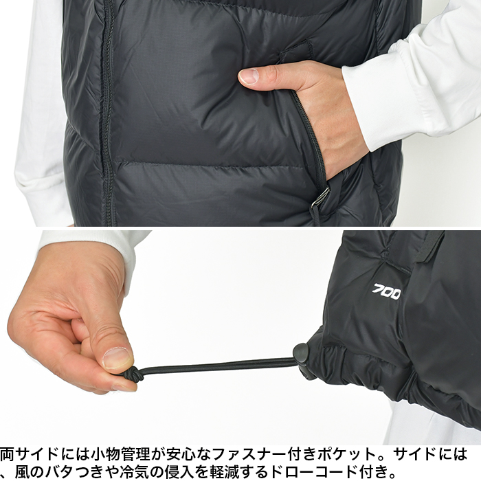 THE NORTH FACE ノースフェイス ダウン ベスト ヌプシ メンズ