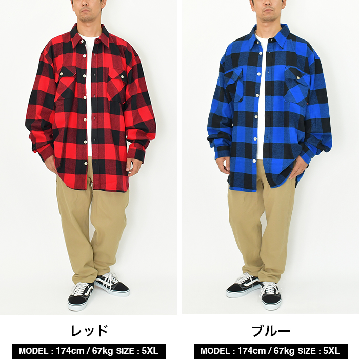 RED WOOD 厚手チェックシャツ キムタク着Red Woodレッドウッド×ラングラー チェックシャツ