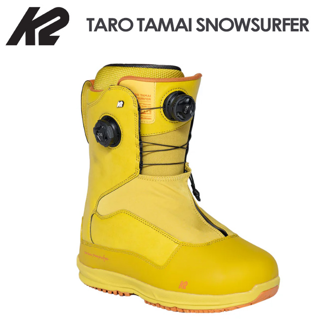 値下げ⭐︎K2 TARO TAMAI  SURFER TT ブーツ⭐︎ K2 【K2】 ケーツー 【TT TARO TAMAI SNOWSURFER】 YELLOW 2024-2025