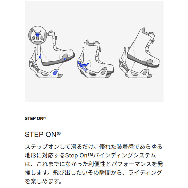 BURTON（バートン） 【BURTON 】 【HIGHSHOT X Step On】 ハイショット