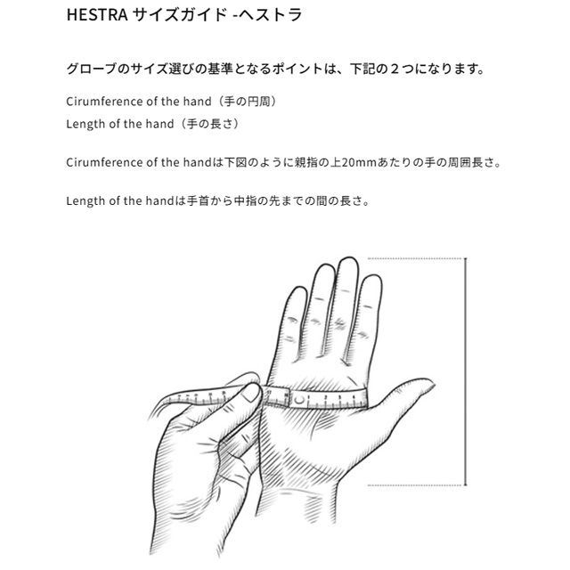 HESTRA（ヘストラ） 【HESTRA】へストラ 【POWDER GAUNTLET 3-FINGER