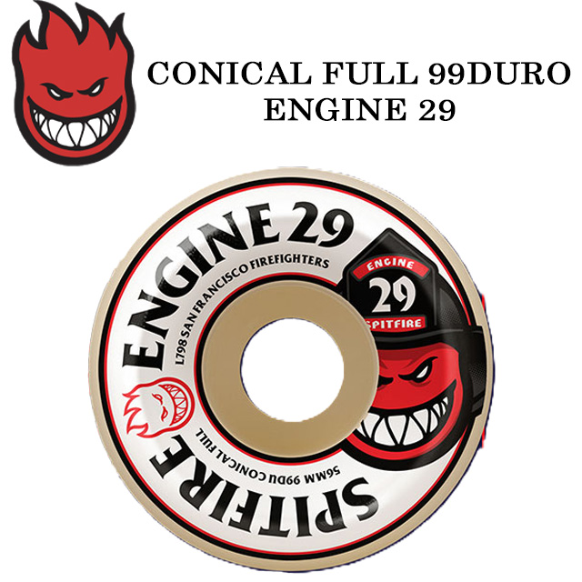 SPITFIRE WHEELS 【SPITFIRE】 スピットファイア 【ENGINE 29】54mm