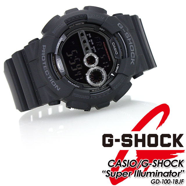 G-SHOCK スーパーイルミネーター GD-100-1BJF