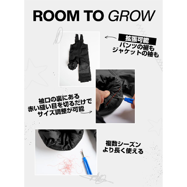 BURTON】 バートン 【Kid's Skylar 2L Bib】 キッズ スカイラー