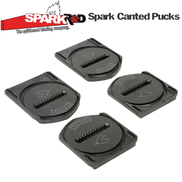 SPARK R&D】 スパーク 【Spark Canted Pucks Black】 カント パックス