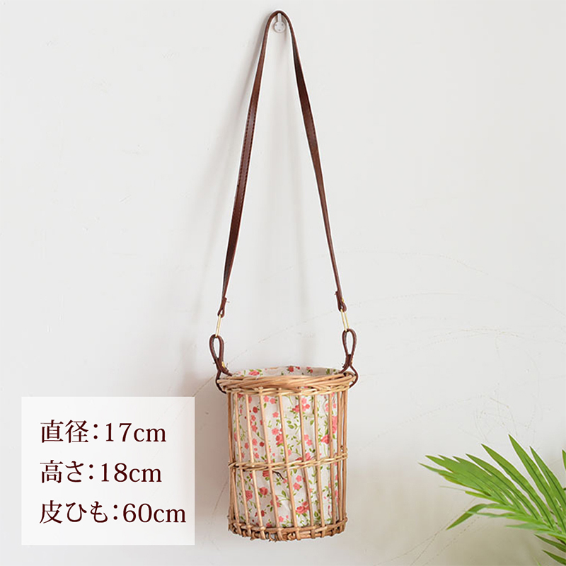 クリスマス 2025 フラワーバスケット 籐籠 籐かご / かご バスケット