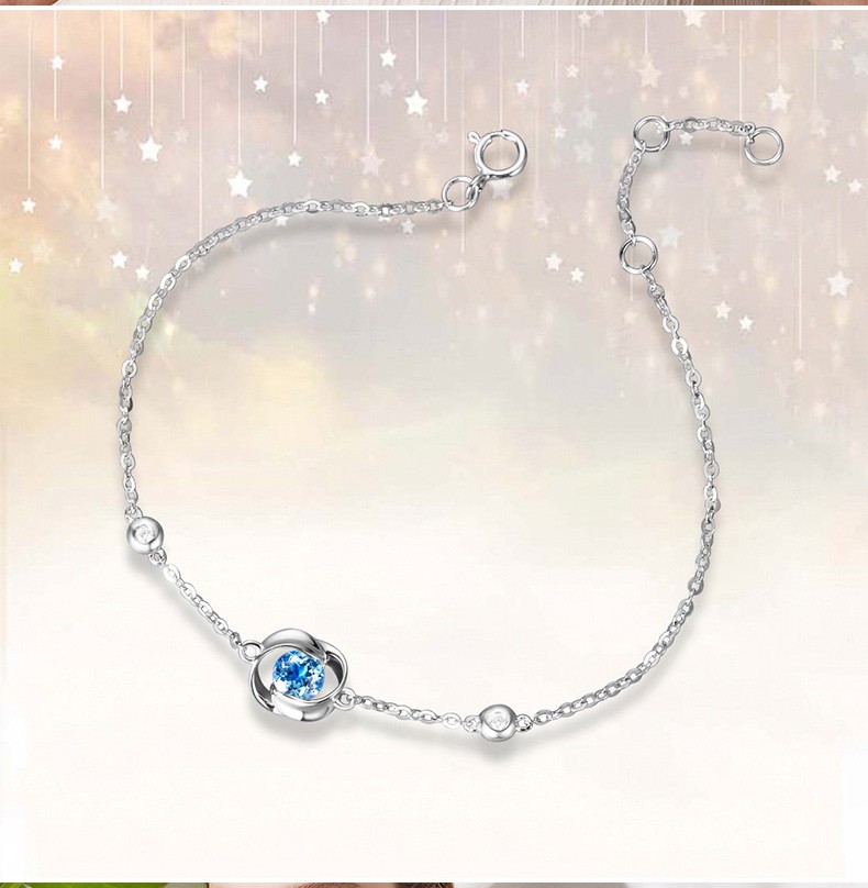 SWAROVSKI ブレスレット レディース ローズ モチーフ アレルギー