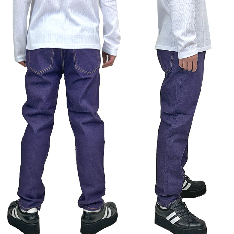 正規品PURPLE ストレートデニム サイズ34 ブラック 値下げ️⭕️ 正規品PURPLE ストレートデニム サイズ34 ブラック 値下げ️⭕️