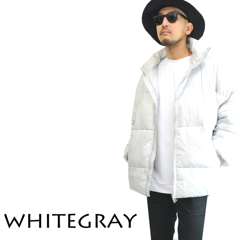 閉店セール】ダウンジャケット ビックシルエット スタンドネック