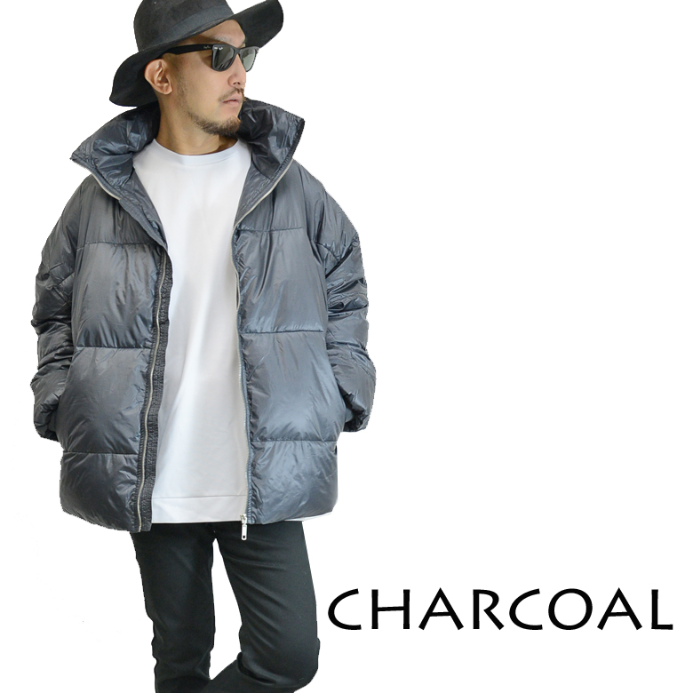 閉店セール】ダウンジャケット ビックシルエット スタンドネック