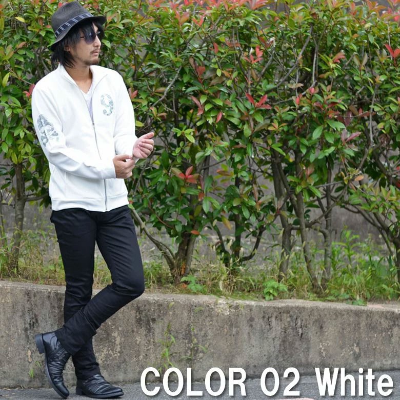 unknown ライダース スカル柄 ライトストーン XL ジャケット メンズ UNKNOWN LONDON（アンノウン・ロンドン）の「【UNKNOWN LONDON