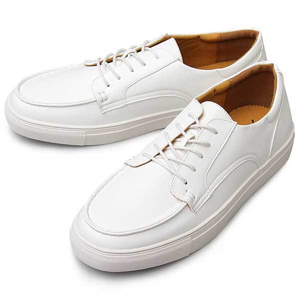 メンズシューズ エコレザー Uチップ スニーカー 大人スニーカー ビジネススニーカー ドレスシューズ Glbt 192 Spruce Vasin 通販 Yahoo ショッピング