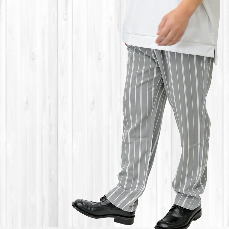 kolor ネイビー ストライプ スラックス タック テーパード SLIM TAPERED】【春夏】0タックテーパードパンツ/ネイビー×シャドー