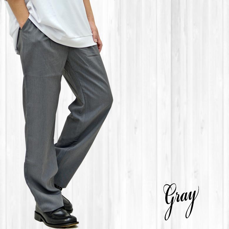 ワイドパンツ パンツ メンズ ワイド Trストレッチ Trストレッチ1タックスラックスワイドパンツ Rv7519 Spruce Vasin 通販 Yahoo ショッピング