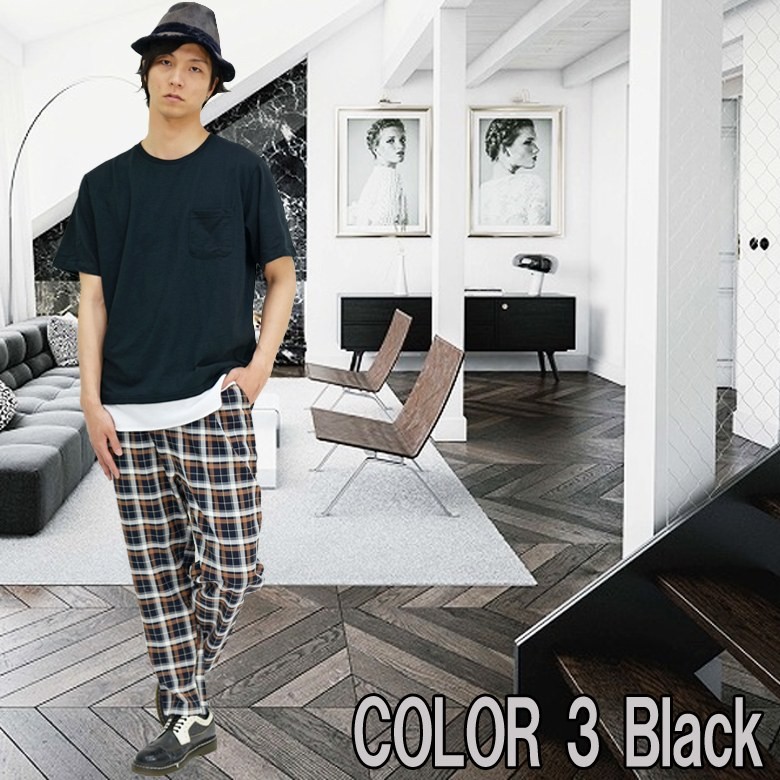 Courreges ヴィンテージ古着 ブロックチェック柄 テーパードパンツ Courreges ヴィンテージ古着 ブロックチェック柄 テーパードパンツ