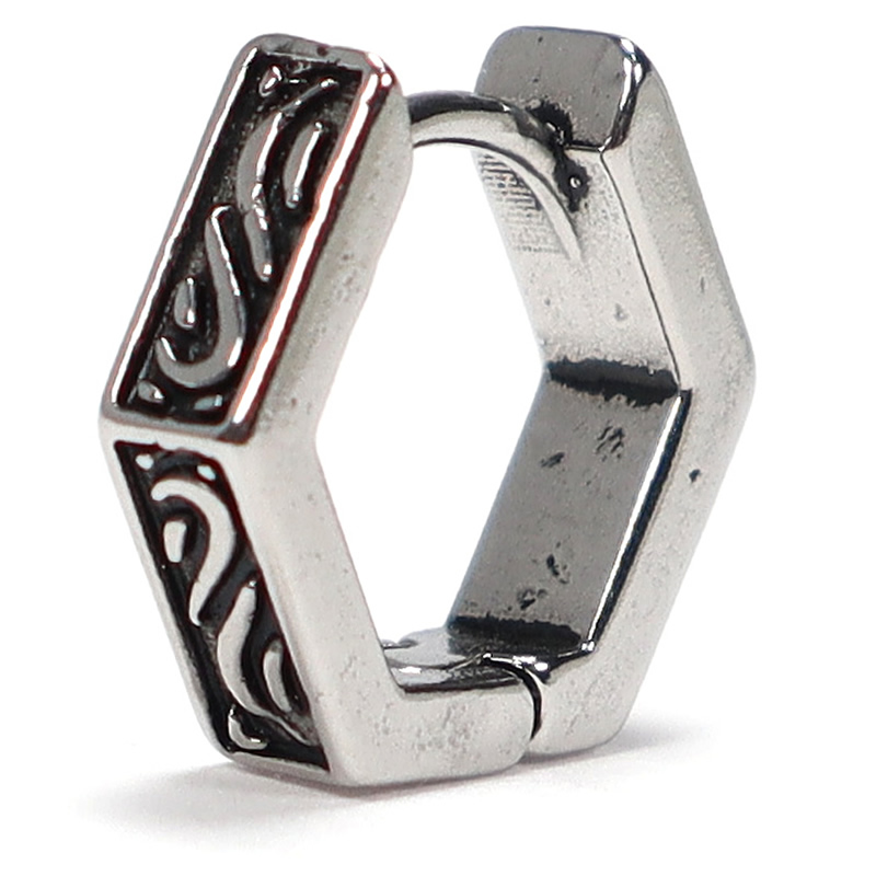 ピアス フープピアス ボディピアス 金属アレルギー対応 ステンレス製 片耳用 1個売り 16G/18G/19G 16ゲージ/18ゲージ/19ゲージ 軟骨ピアス |  | 01