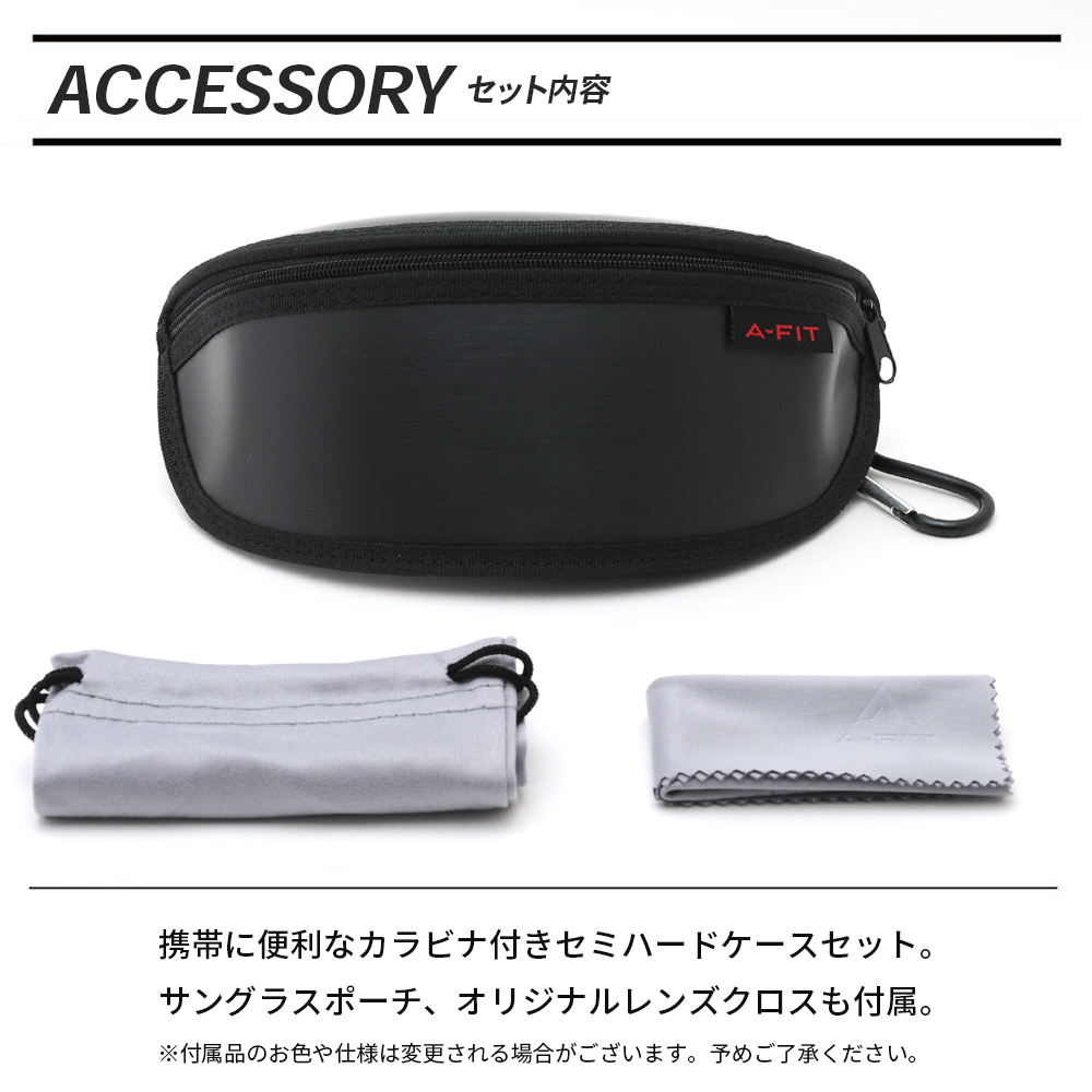 偏光スポーツサングラス メンズ アジアンフィット UV99％カット ゴルフ ランニング サイクリング偏光スポーツサングラス A-FIT（エーフィット） | AーFIT | 20