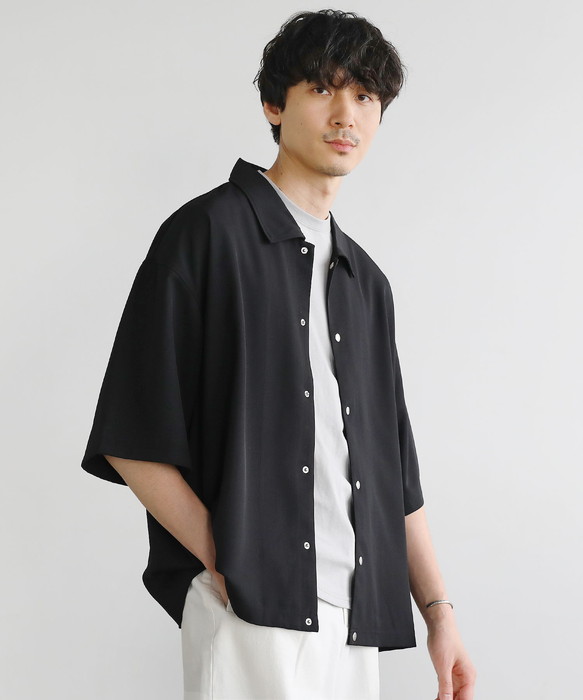 COACH コーチ シャツ 半袖 オックスフォード ストライプ 国内発 公式】COACH – コーチ | ストライプ クロップド ボタン アップ
