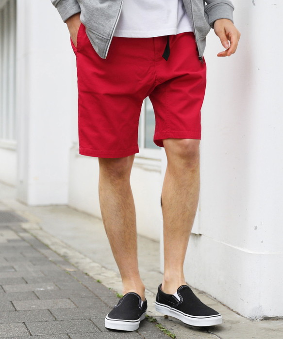 ショートパンツ ショーツ メンズ 春 夏 綿100 コットン 膝上 ハーフ