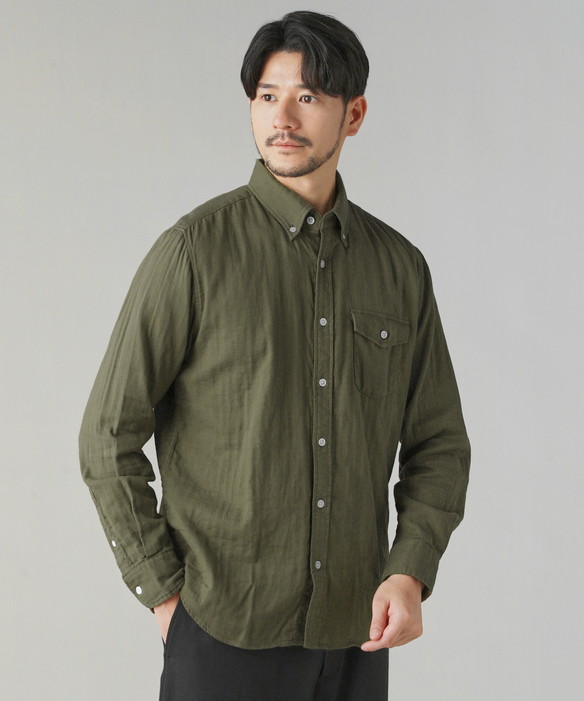 SPU（スプ） シャツ トップス メンズ 日本製 国産 秋 秋服 冬 冬服