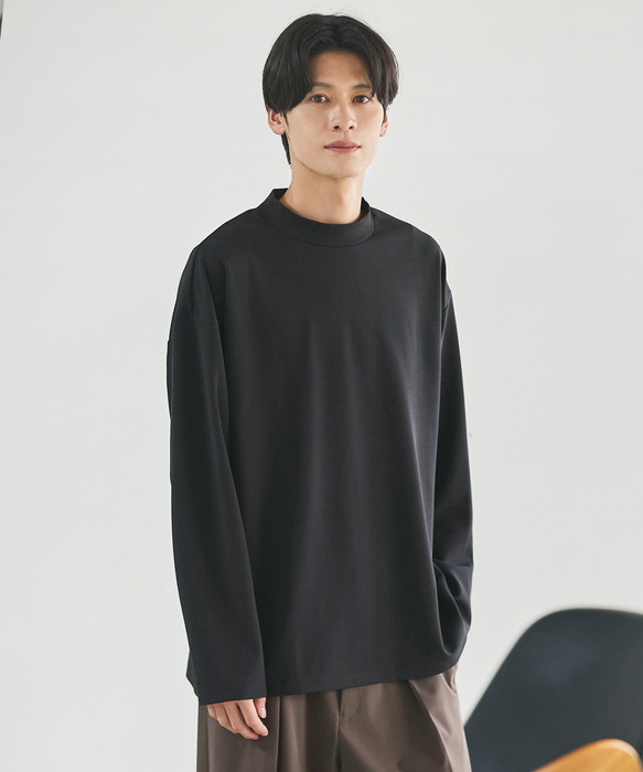カットソー Tシャツ トップス メンズ 秋 秋服 長袖 ロンT 静電気