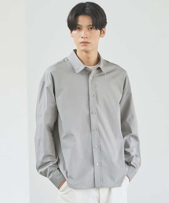 新作商品 ESSENTIALS WARDROBE シャツ 長袖シャツ ブロードシャツ メンズ トップス