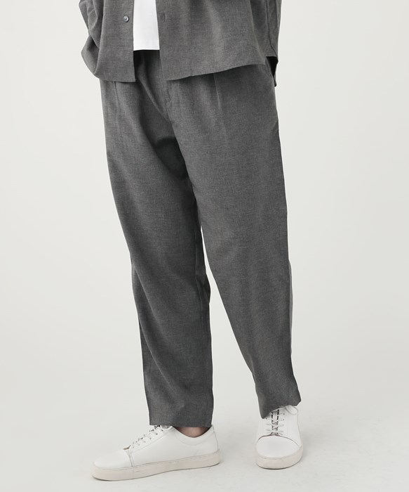 セットアップ対応 イージーパンツ リラックスパンツ パンツ メンズ メンズファッション 春 夏 ストレッチ 伸縮性 ゴムウエスト 杢 軽量 Buy2009 Sputnicks スプートニクス 通販 Yahoo ショッピング