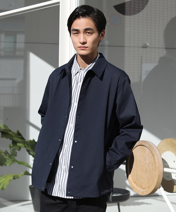 コーチジャケット アウター メンズ 春 春服 秋 秋服 防水加工 ツイル Spu スプ Spu2052 Sputnicks スプートニクス 通販 Yahoo ショッピング